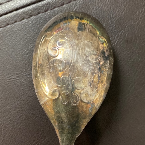 Antique Victorian Sheffield England Silver Serving Scissor Tongs 1750-1840 - Picture 7 of 11